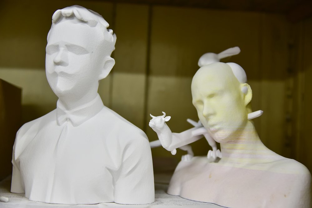 3D studio se věnuje digitálnímu sochařství