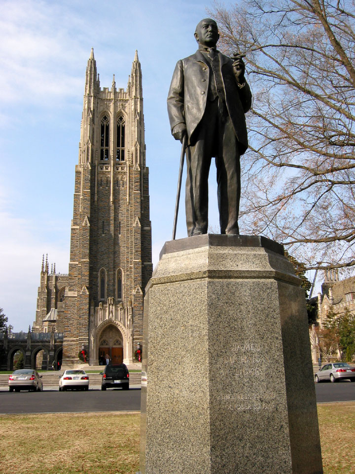 Statue of James  B Duke