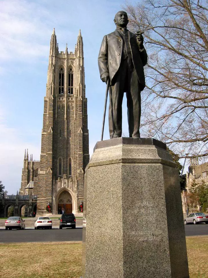 Statue of James B Duke