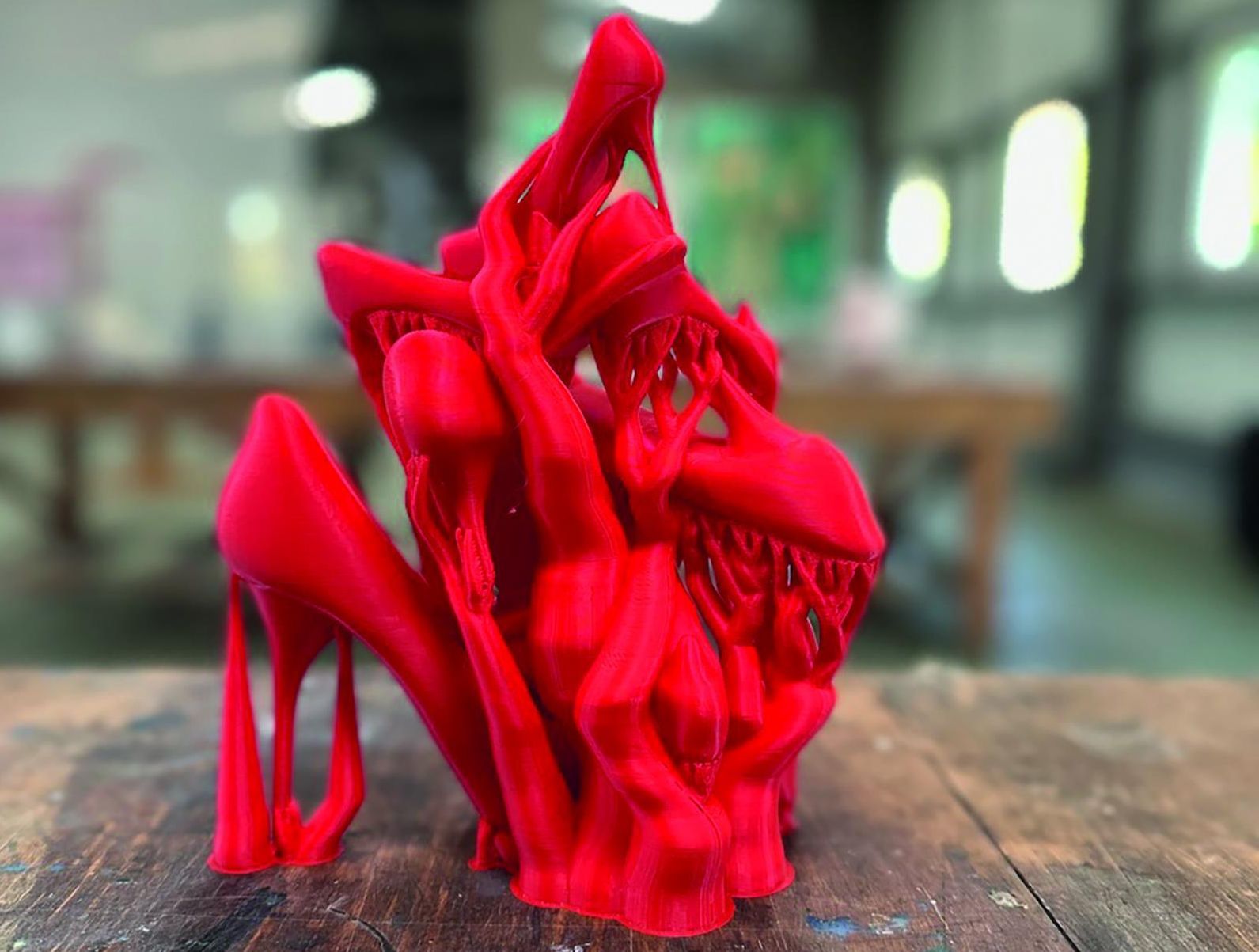 Maho Kanasashi: Untitled/ Autor: Petr Mucha cervene cosi VUT