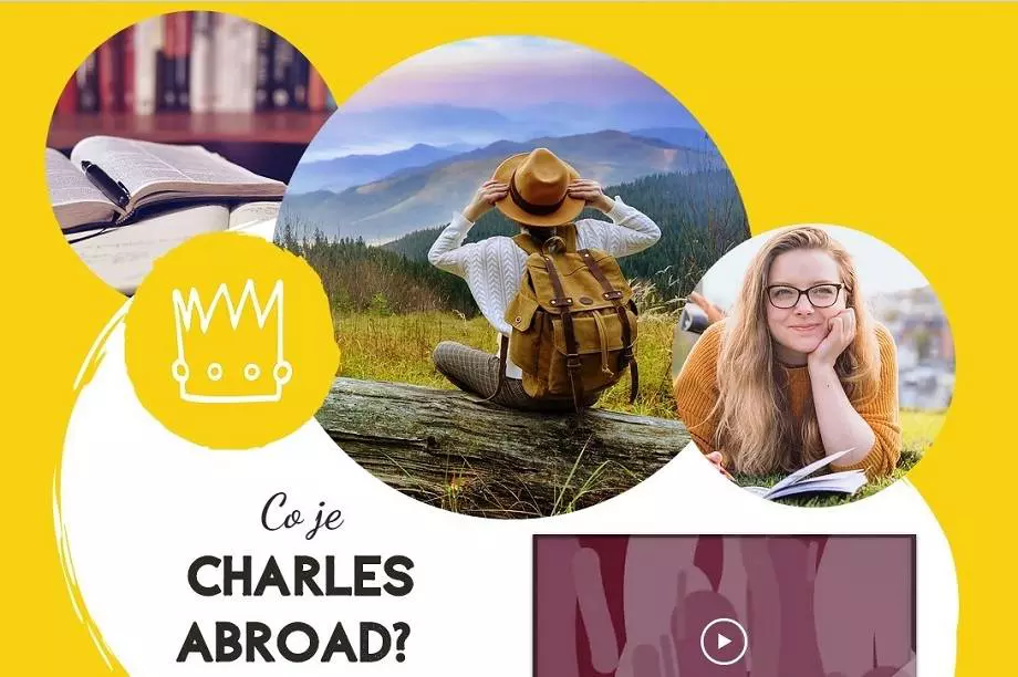 Charles Abroad dovnitř