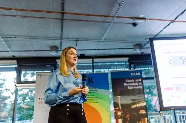 Michaela Vojníková FallingWalls prezentace pavlina jachimova foto