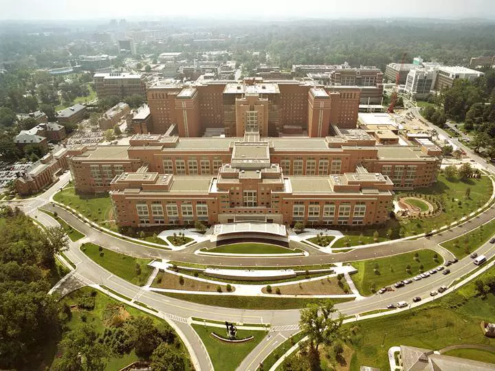 NIH Clinical Research Center aerial