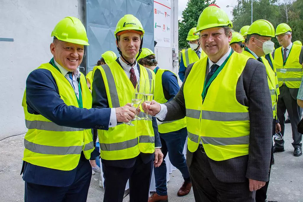 Zleva Ladislav Štěpánek čez Martin Kadlec lafarge Pavel Matějka všcht