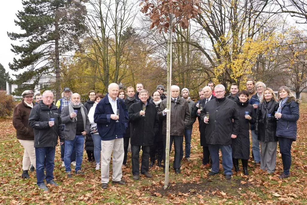 Sázení stromu k 25 výročí založení TC v roce 2019