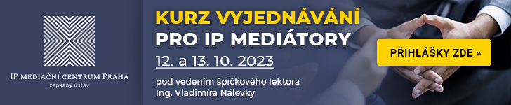 IP Mediace - Kurz vyjednávání 2023