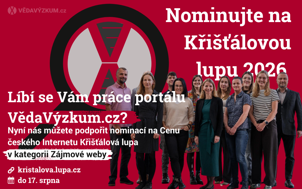 Křišťálová lupa 2026 VědaVýzkum.cz