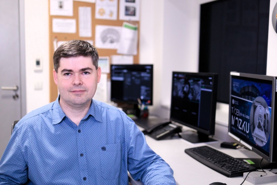 Vedoucí laboratoře MAFIL Michal Mik l Foto: Jitka Janů