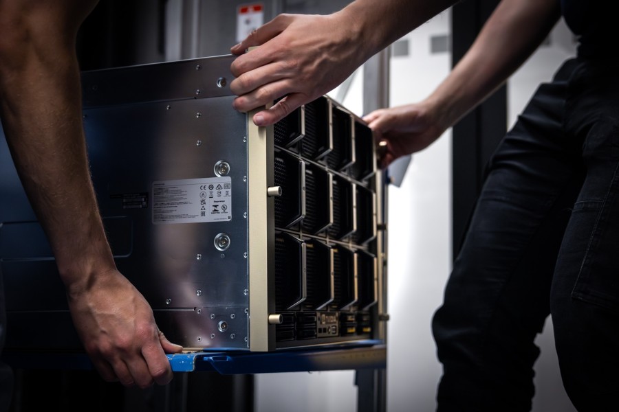 Superpočítač NVIDIA | FOTO: CEITEC VUT