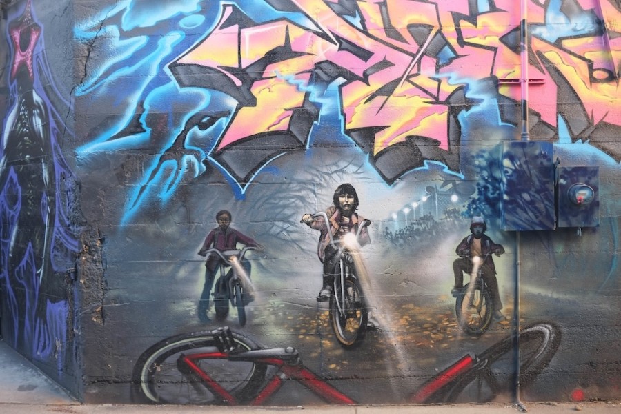 Graffiti Stranger Things | Foto: Paul Sableman, Flickr