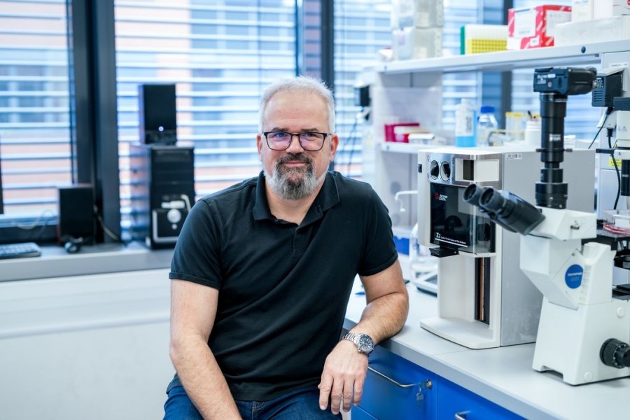 Pavel Krejčí z Ústavu živočišné fyziologie a genetiky AV ČR