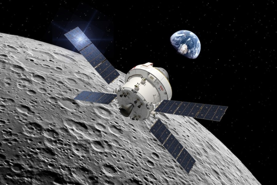 Artemis II: Orion a jeho evropský servisní modul se vracejí na Zemi | Foto: ESA