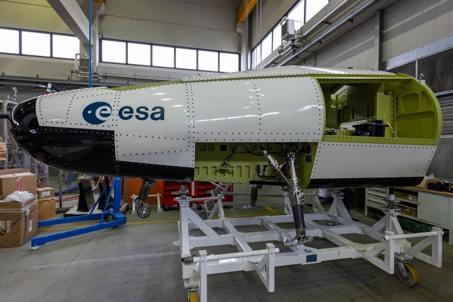 První zkušební model Space Rider v plné velikosti | Foto: ESA