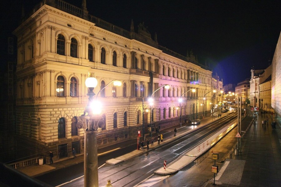 Budova Akademie věd ČR v Praze na Národní třídě