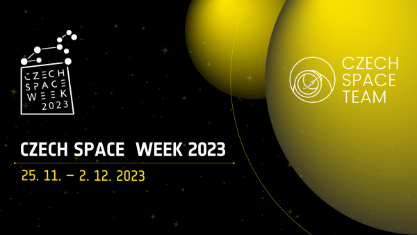 Festival kosmického průmyslu Czech Space Week již za deset dní