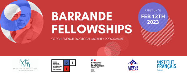 Bylo otevřeno přihlašování do programu Barrande Fellowships