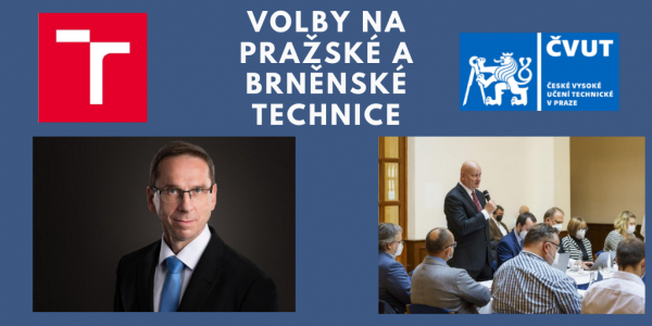 Rektorské volby na pražské a brněnské technice
