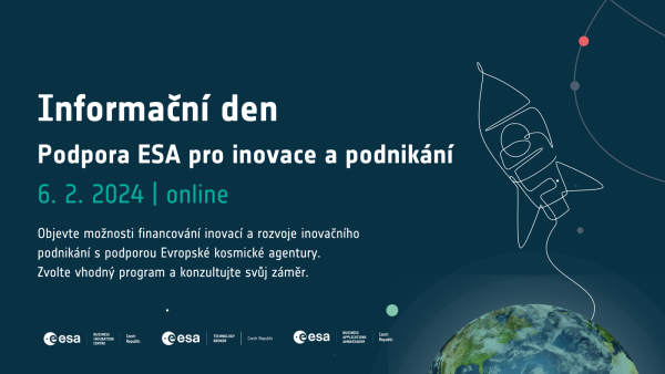 Informační den: Podpora ESA pro inovace a podnikání