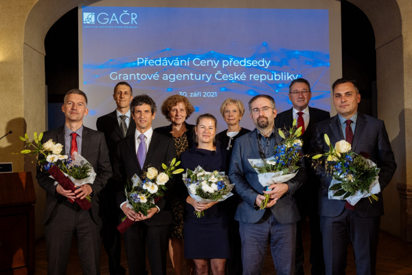 Pět laureátů získalo Cenu předsedy Grantové agentury ČR za vynikající výzkum