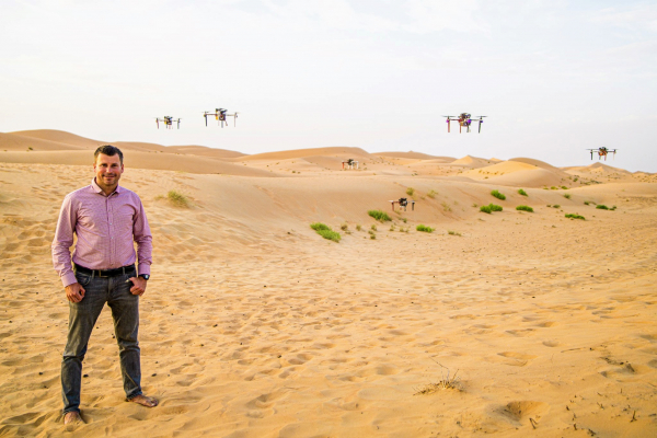 Létající roboti z  ČVUT na EXPO v Dubaji