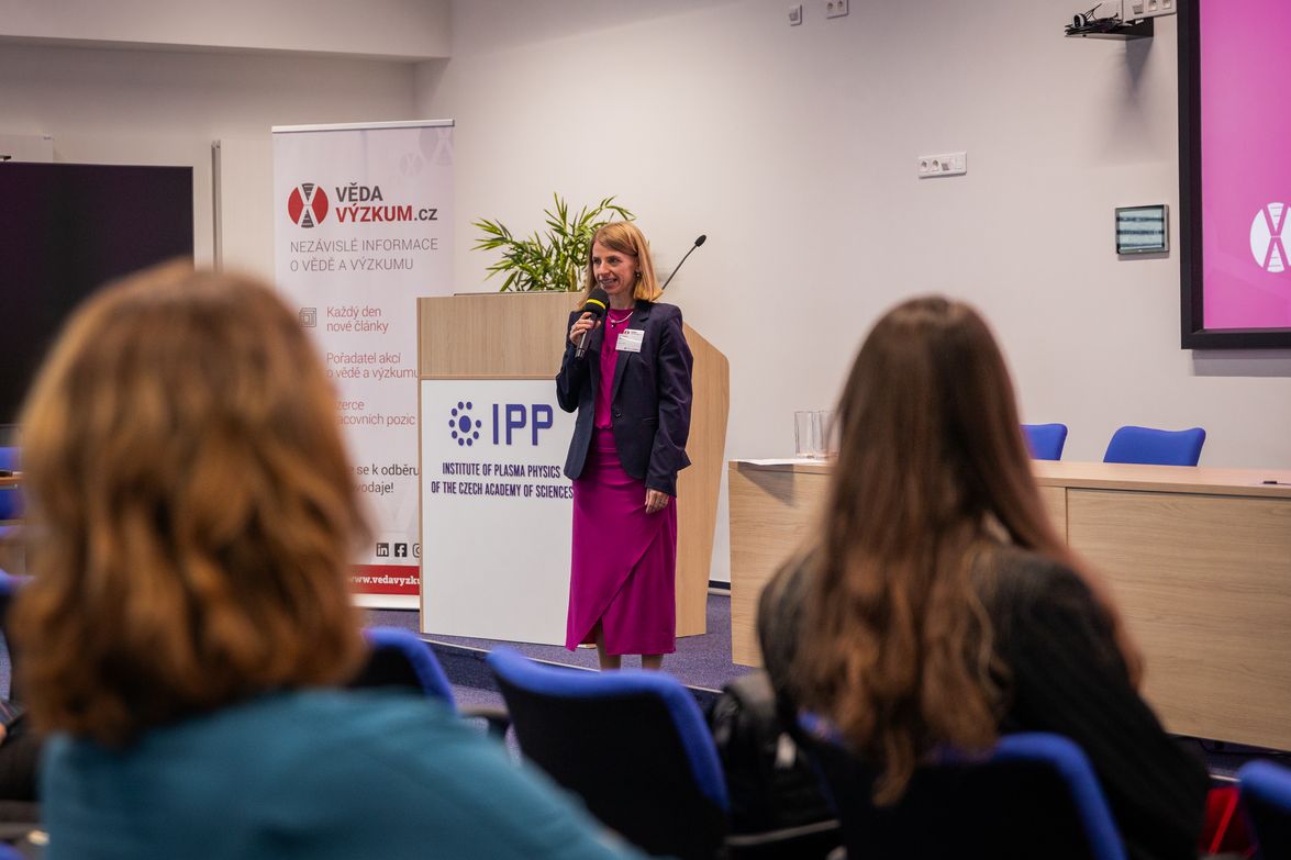 Šefredaktorka portálu VědaVýzkum.cz Vladislava Vojtíšková konference Science Communication 2025 41