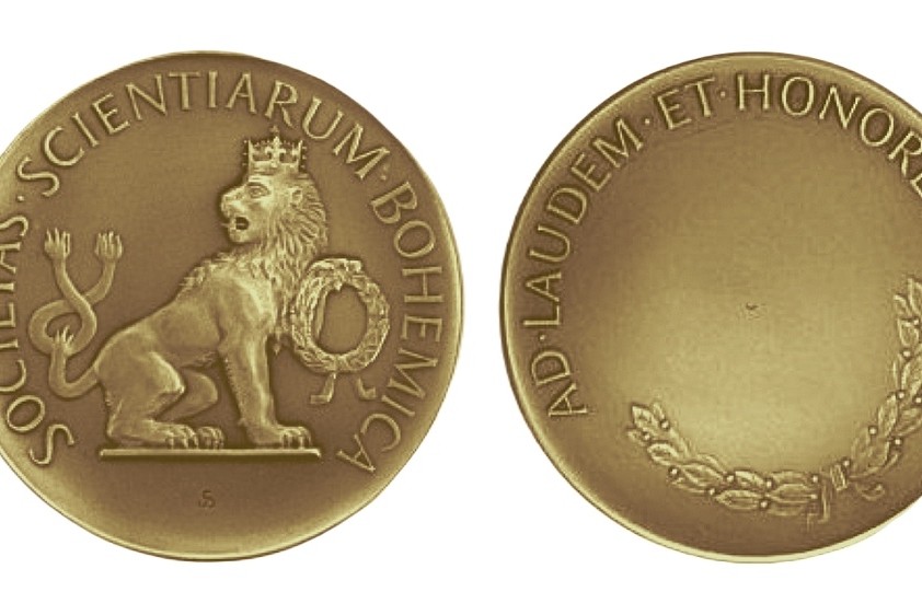 Numisma honoris Societatis scientiarum Bohemicae